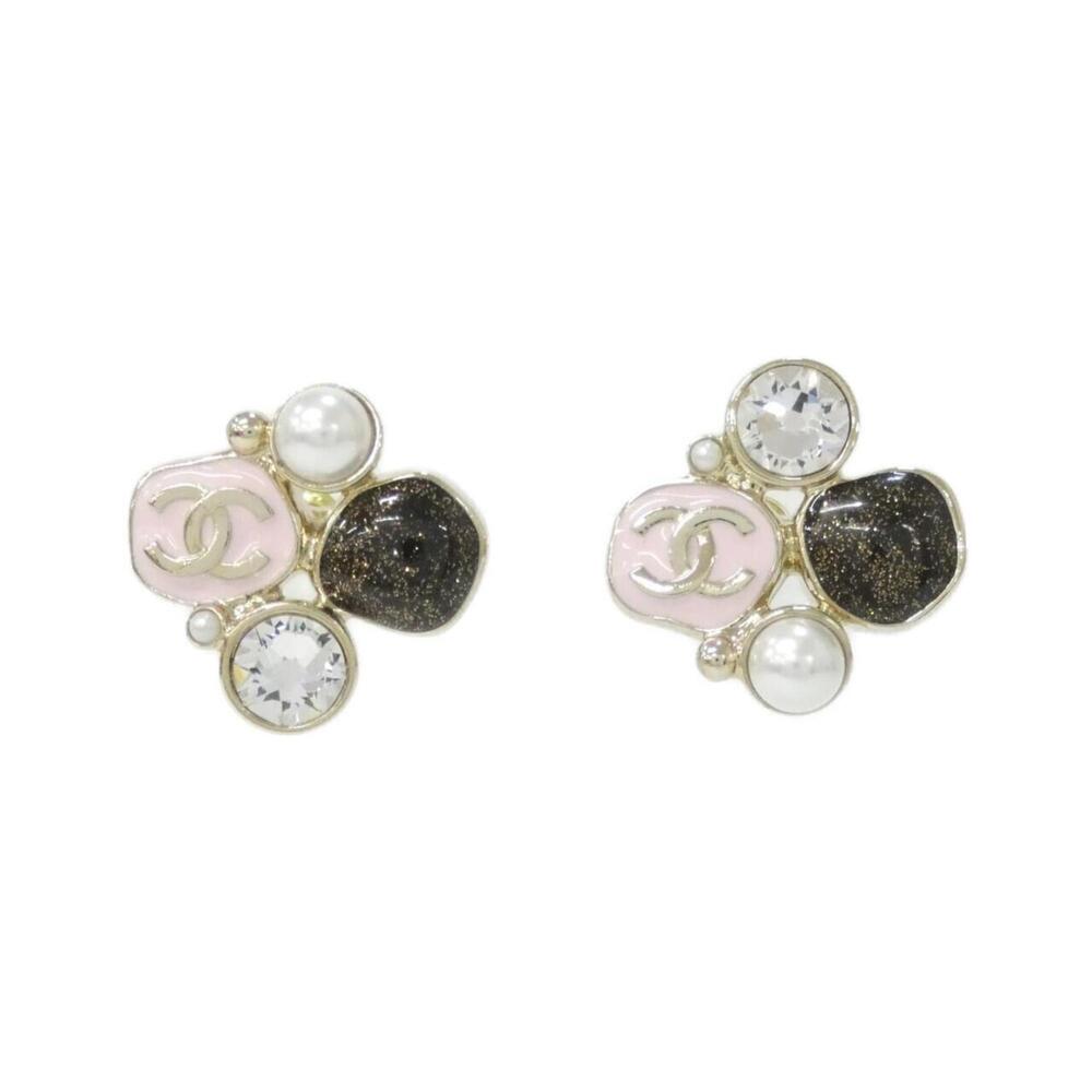 CHANEL Pink Earrings - Picture 1 of 3